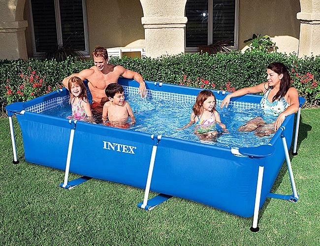 Каркасный бассейн Intex Rectangular Frame 300х200х65см 28284 недорого
