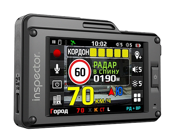Видеорегистратор с радар-детектором Inspector SCAT S, GPS недорого