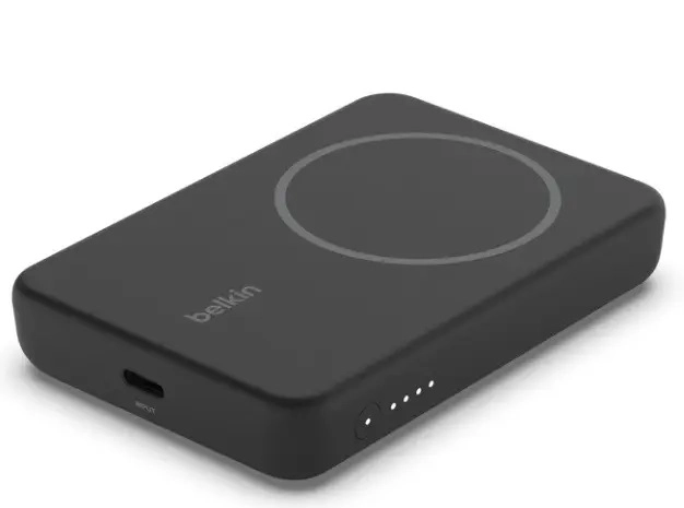Портативный аккумулятор Power Bank Belkin Magnetic Wireless 5000 + stand Black недорого