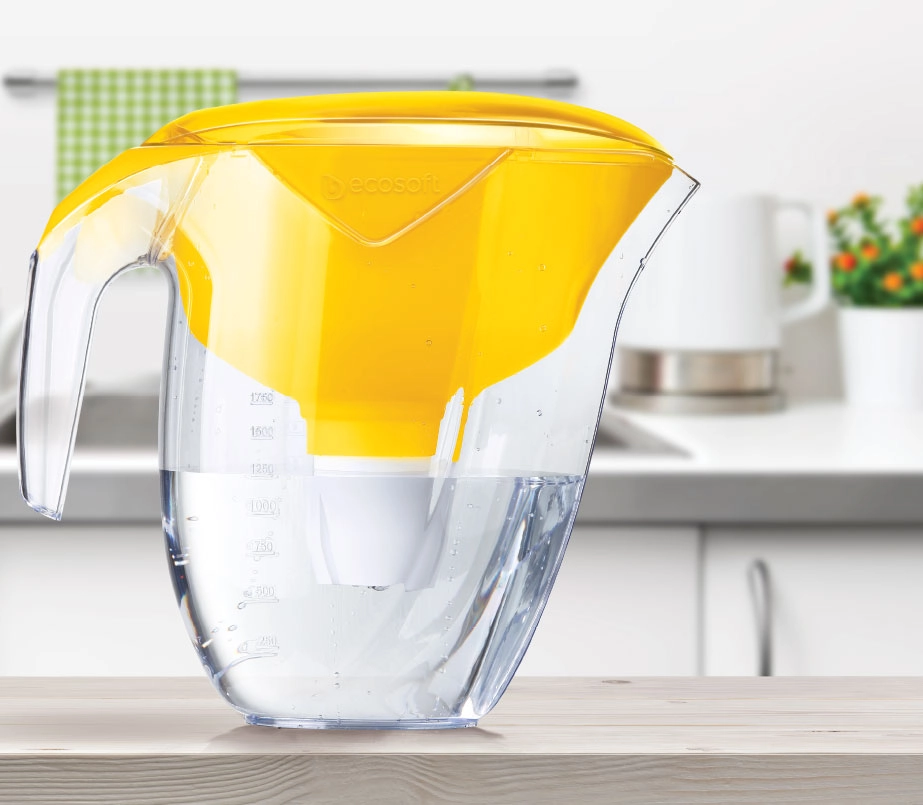 Ecosoft NEMO 3 l sariq filtrli ko‘zasi arzon