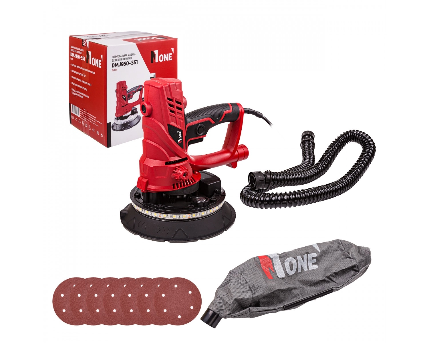 Ручная шлифмашина для стен NUMBER ONE DMJ950-SS1 недорого