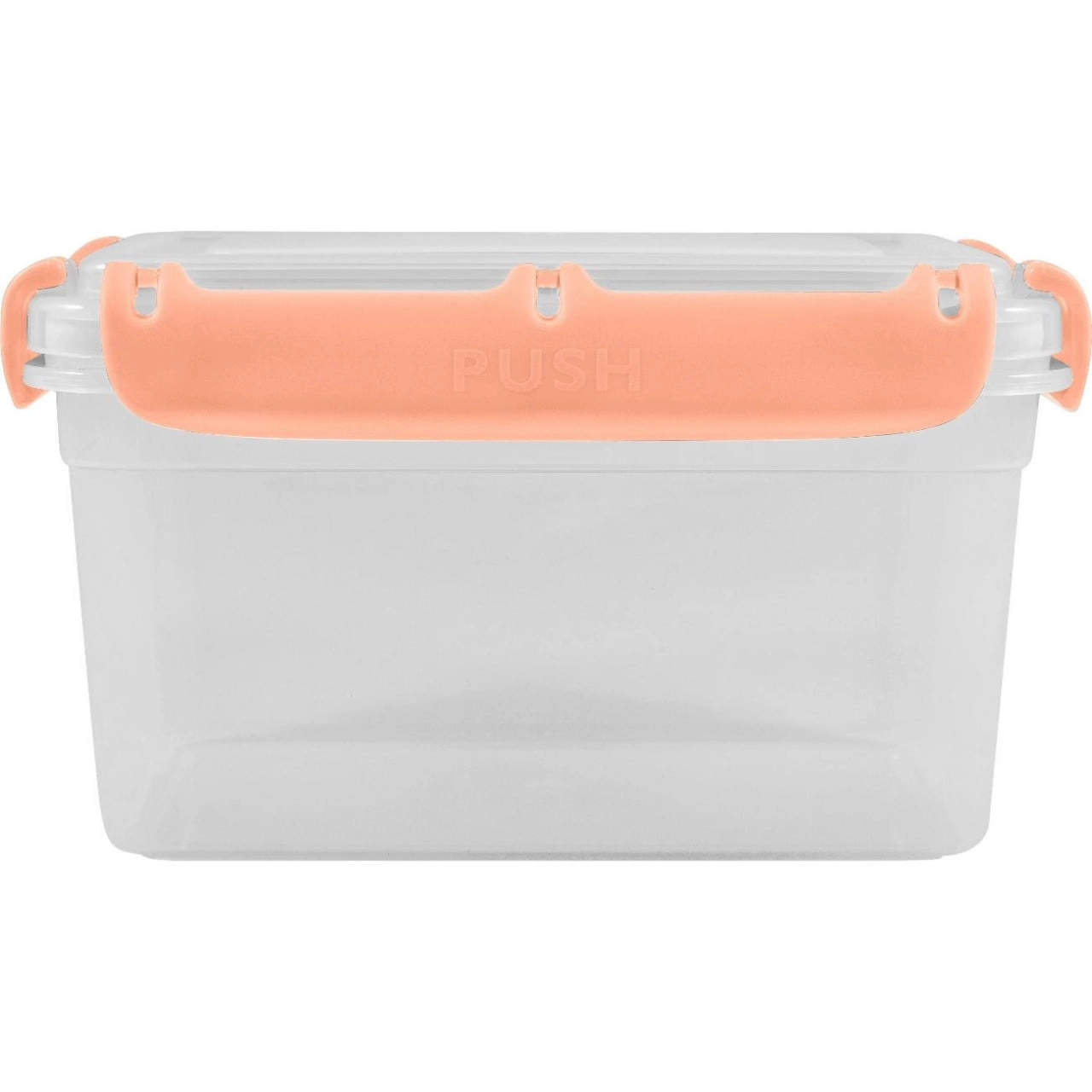 Plast Team BERGEN mahsulotlar uchun qulfli konteyner, 0,7 litr, shaftoli karameli rangi arzon