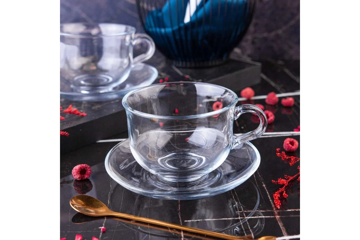 Чайная пара Pasabahce Tashkent 290 мл 6 шт (96806) arzon