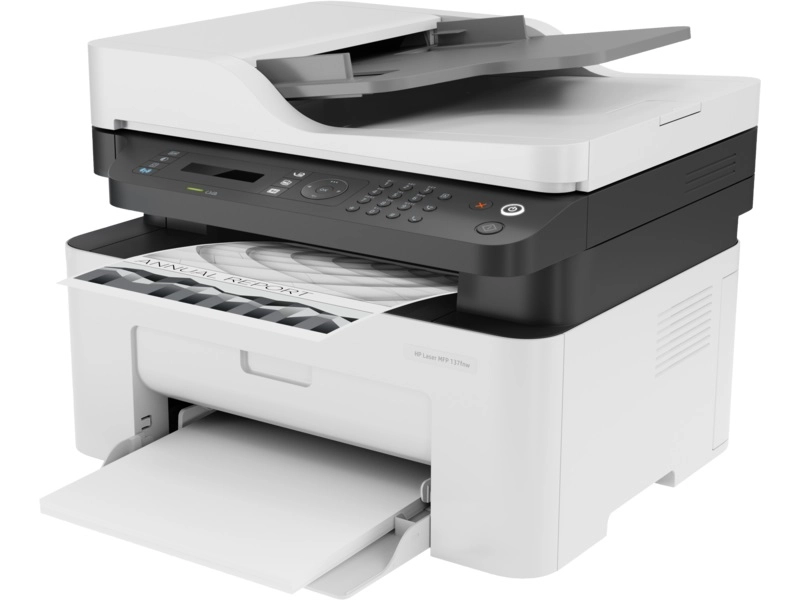 Принтер HP MFP 137fnw (МФУ, лазерный, А4, ч/б) arzon