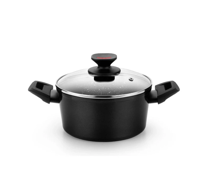 Titan Rock Monix induksion plitalar uchun chuqur kastryulka 28 sm M810328 sotib olish