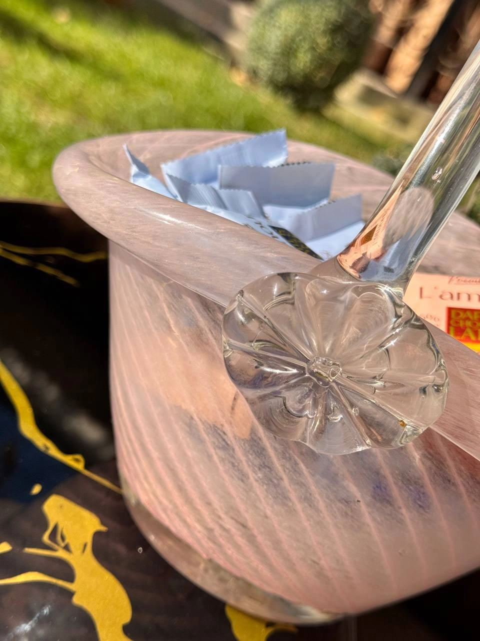 Life Smile shirinlik uchun vaza G-36 arzon