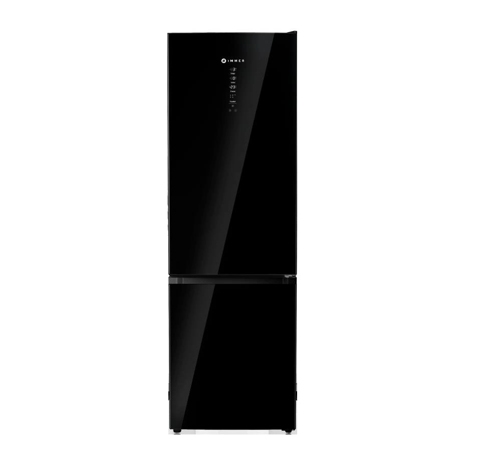 Холодильник Immer NF326BFM-Black Glass купить