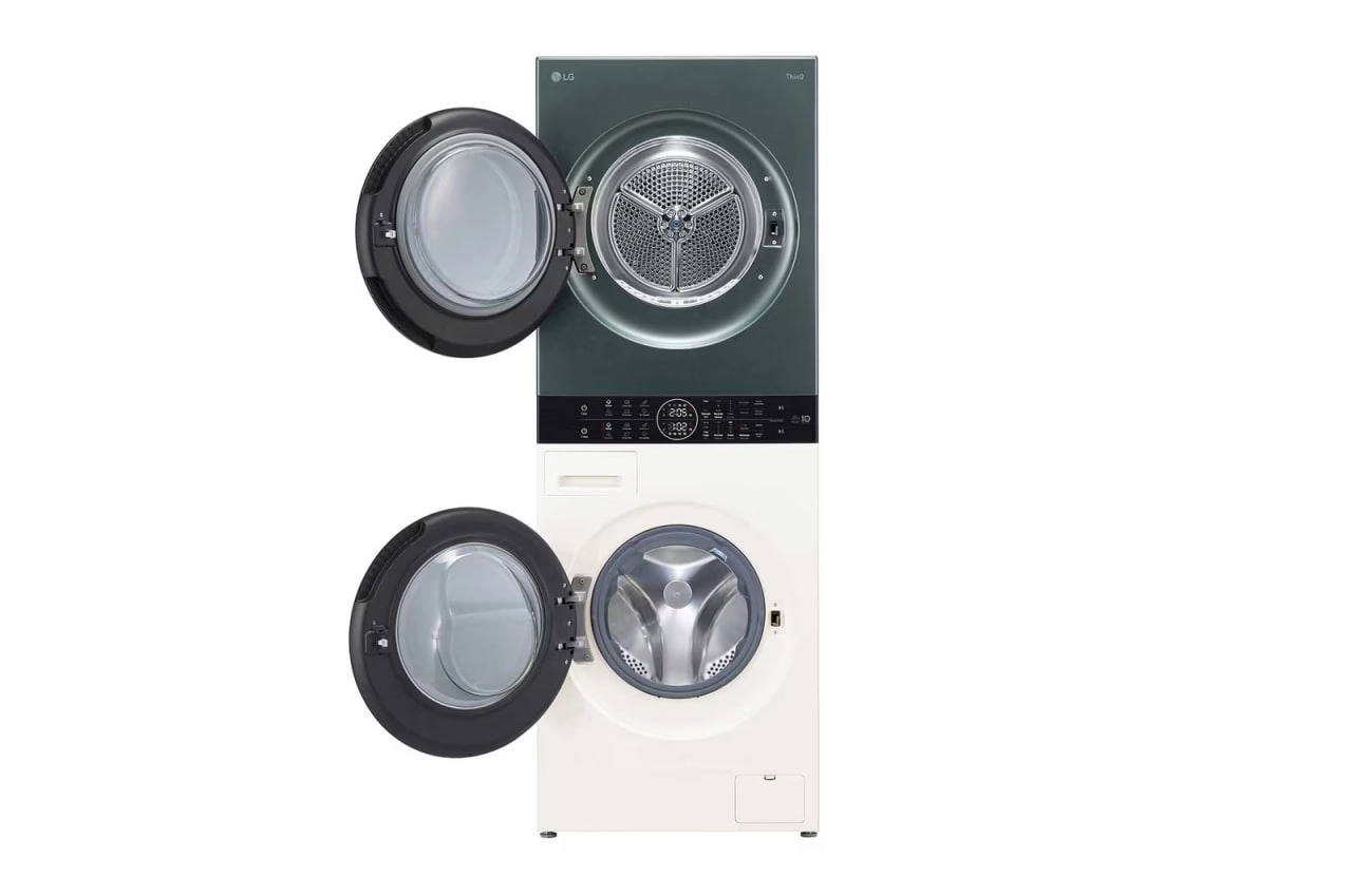 Стирально-сушильная машина LG W4W8LVKK2HM WashTower 13/10 Кг arzon