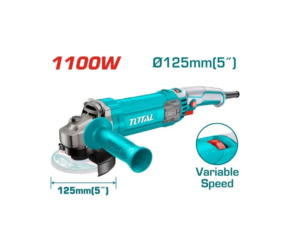 Угловая шлифмашина TOTAL TG110125565 arzon