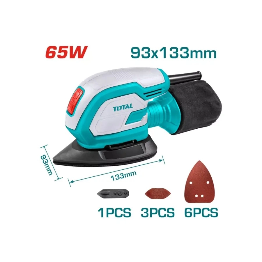 Дельташлифмашина TOTAL TMS6505 недорого