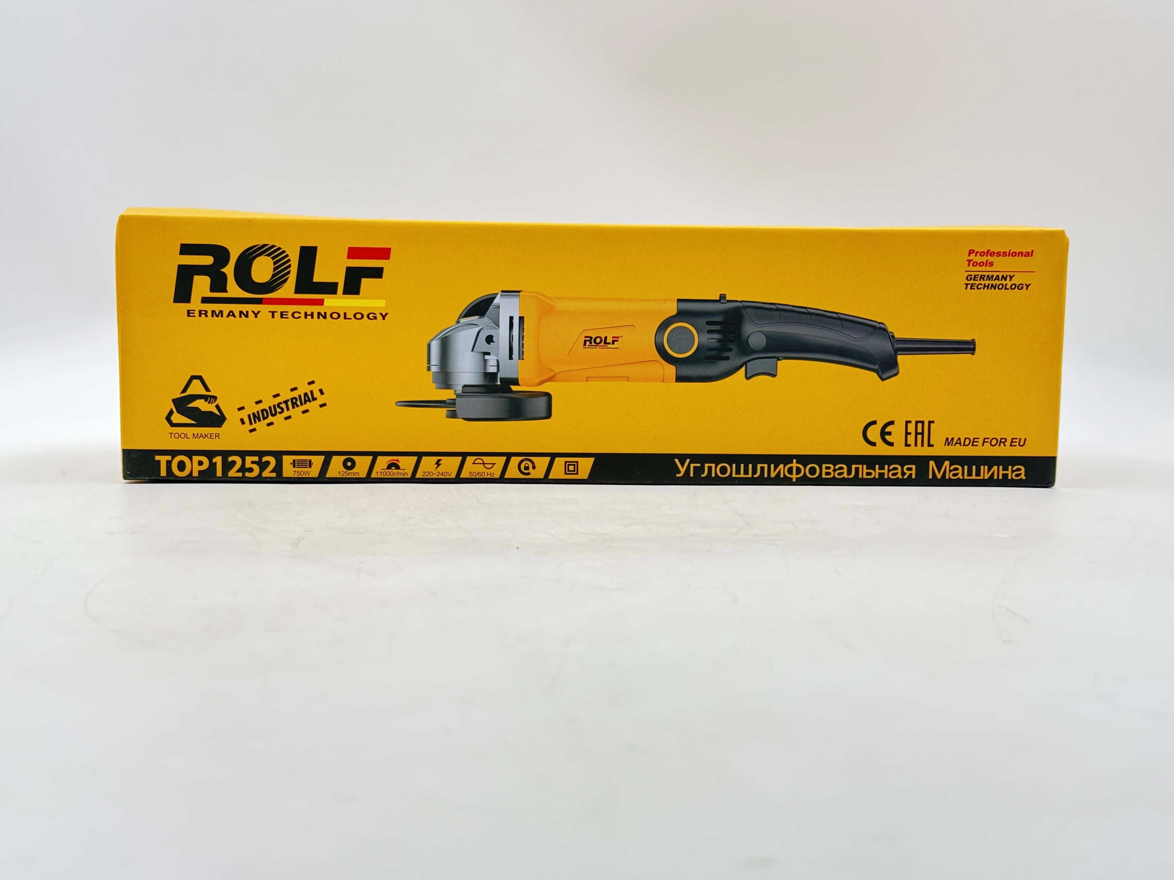 Угловая шлифовальная машина Rolf TOP-1252 (3-TOP1252) недорого