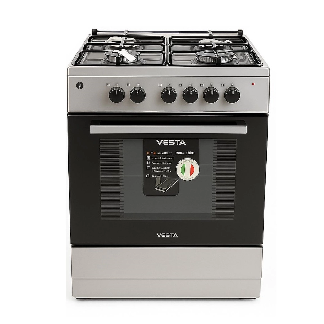 Газовая плита Vesta AK-10 Серая купить