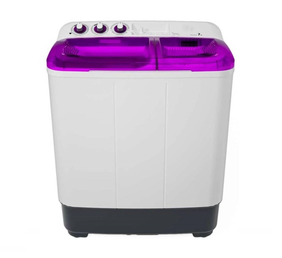Shivaki TT 70 P 7 Kg Binafsha yarim avtomat kir yuvish mashinasi arzon