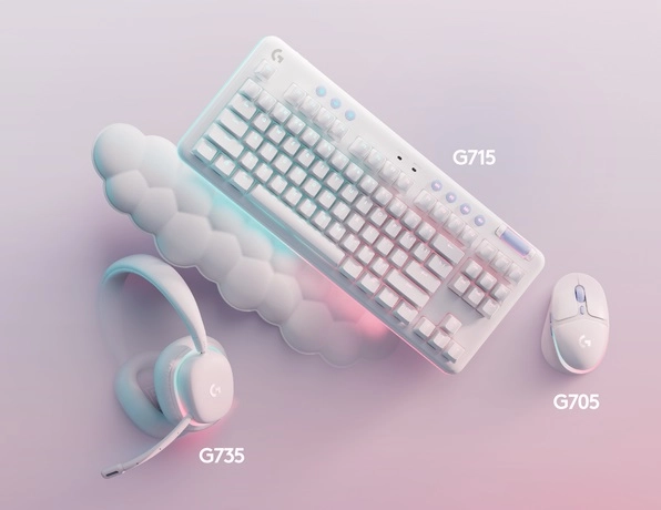 Клавиатура беспроводная Logitech G715 Aurora Wireless Gaming GX Brown Lightspeed/Bluetooth недорого