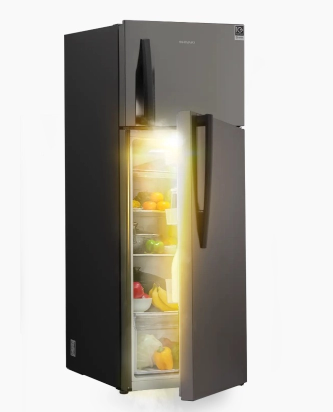 Shivaki 395NHDD Inverter Kulrang sovutgichi arzon