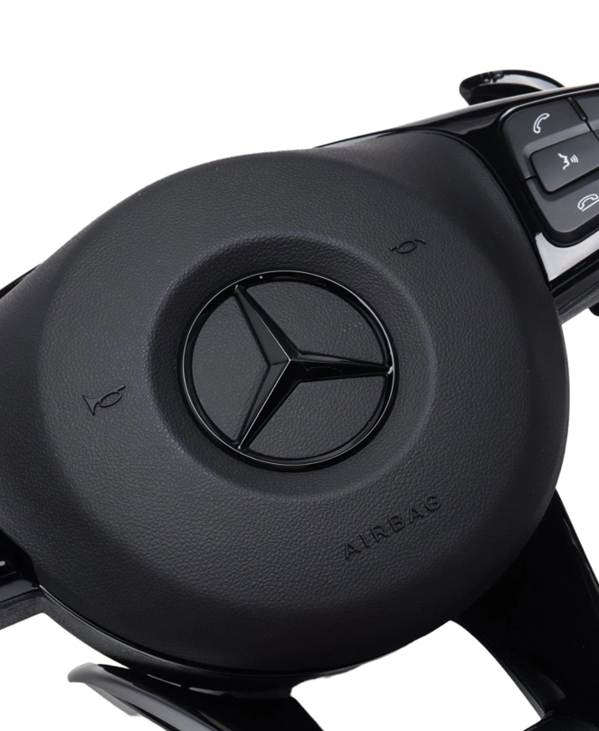 Автомобильный руль Mercedes 205 Black Piano Tiptronik RL, кожаный, черный онлайн