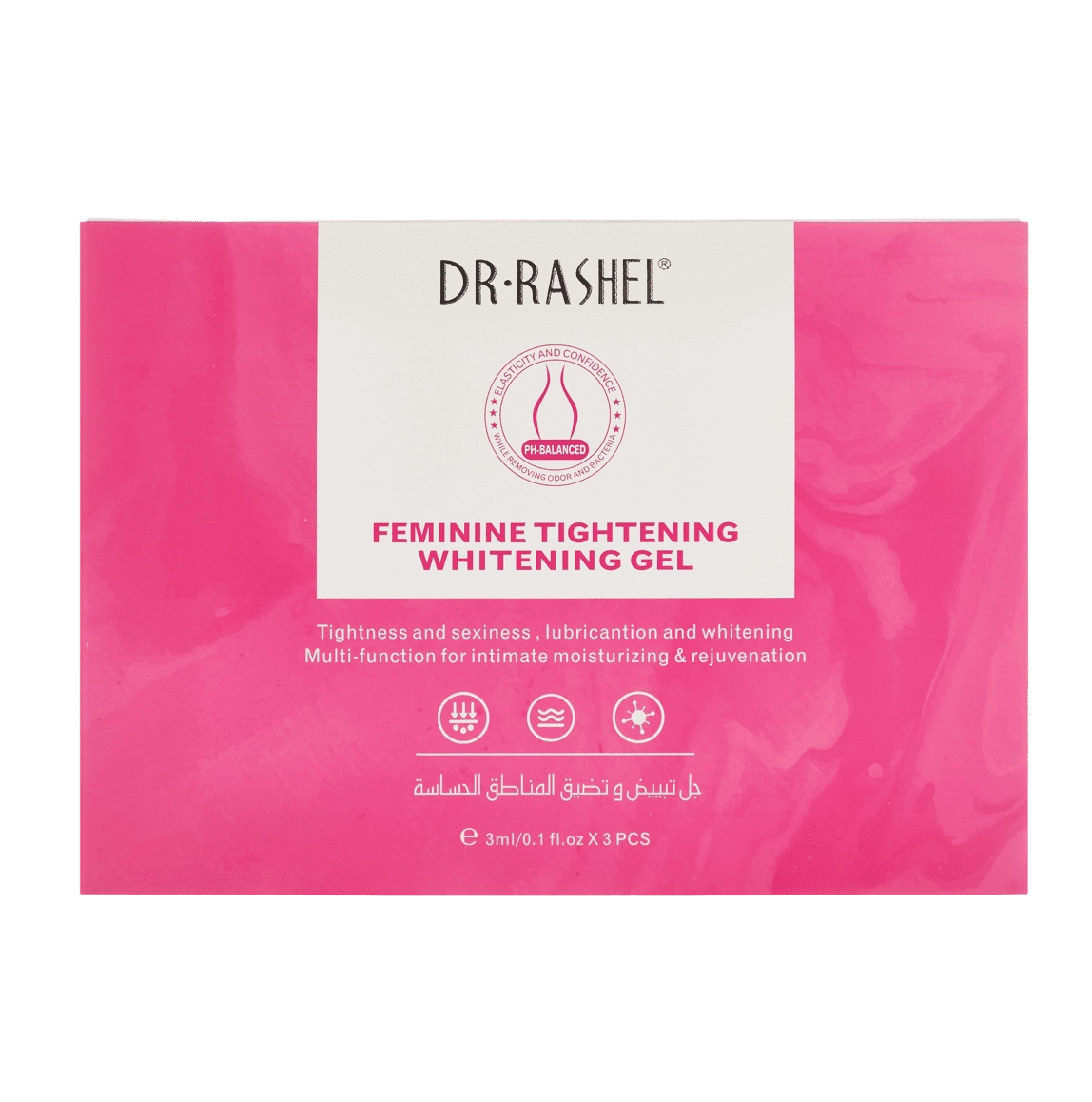 FEMININE TIGHTENING AND WHITENING GEL 3ML intim zonalarni oqartiruvchi geli sotib olish