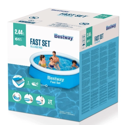 Бассейн Bestway Fast Set 244х61см 57448b недорого