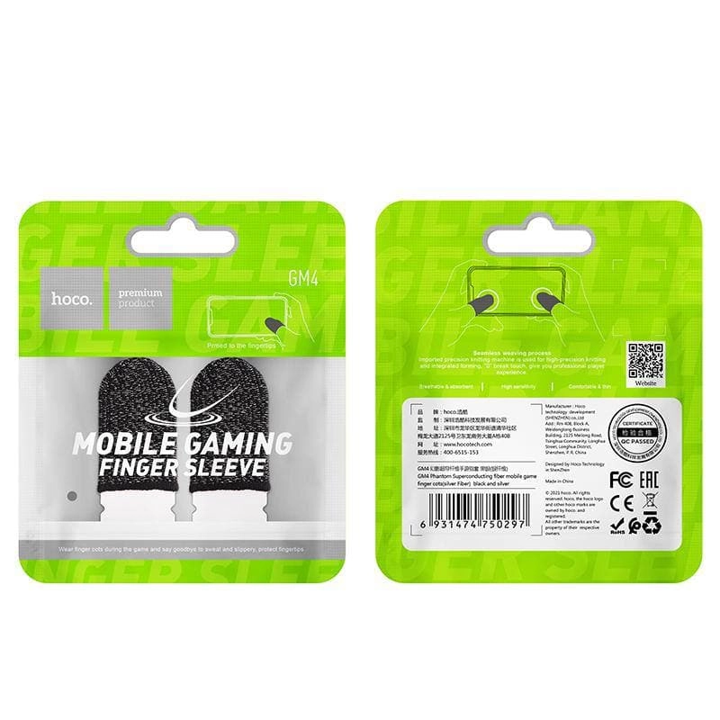 Игровые перчатки для пальцев Hoco Finger Sleeve GM4 рассрочка