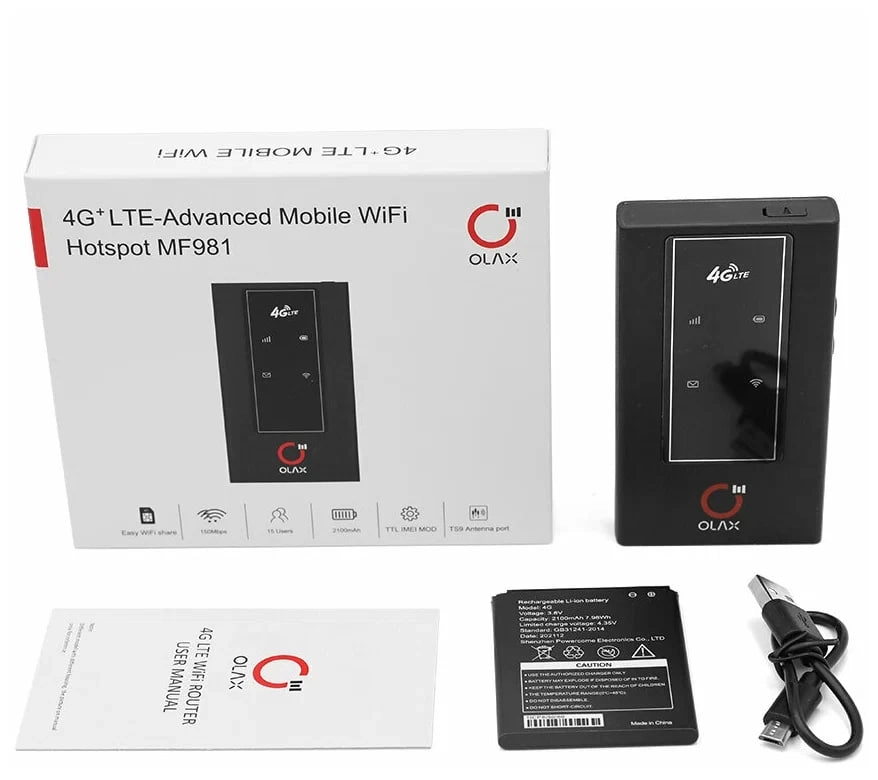 OLAX MF981 4G Wi-Fi routeri onlayn