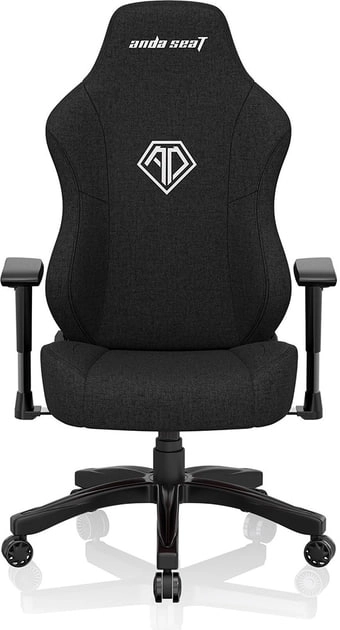 Игровое кресло Anda Seat Phantom 3 Size L Black Linen Fabric - фото №3 Игровое кресло Anda Seat Phantom 3 Size L Black Linen Fabric недорого