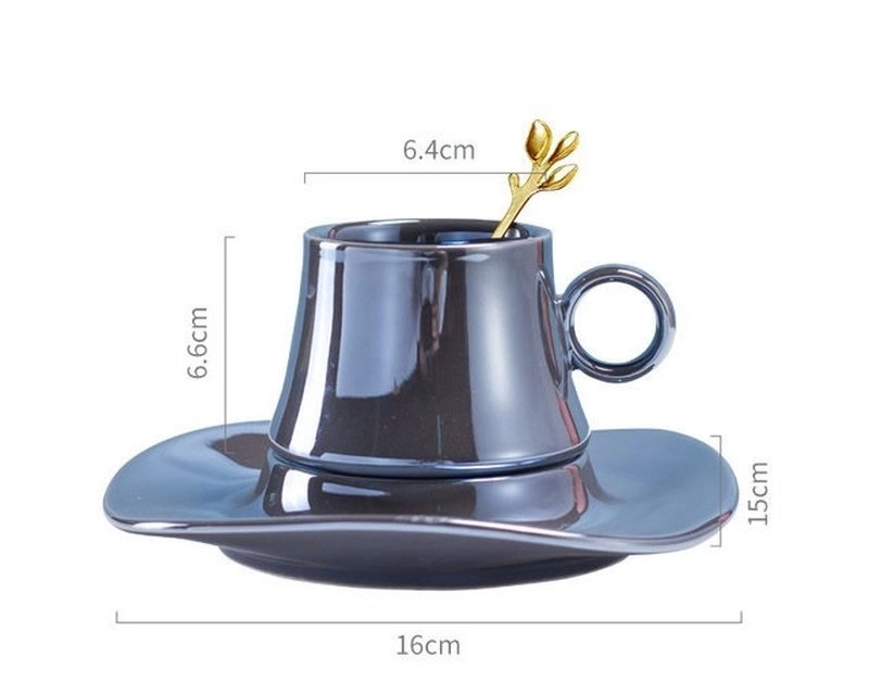 Likopchali sopol krujka DB-74-39 ko'k rang sotib olish