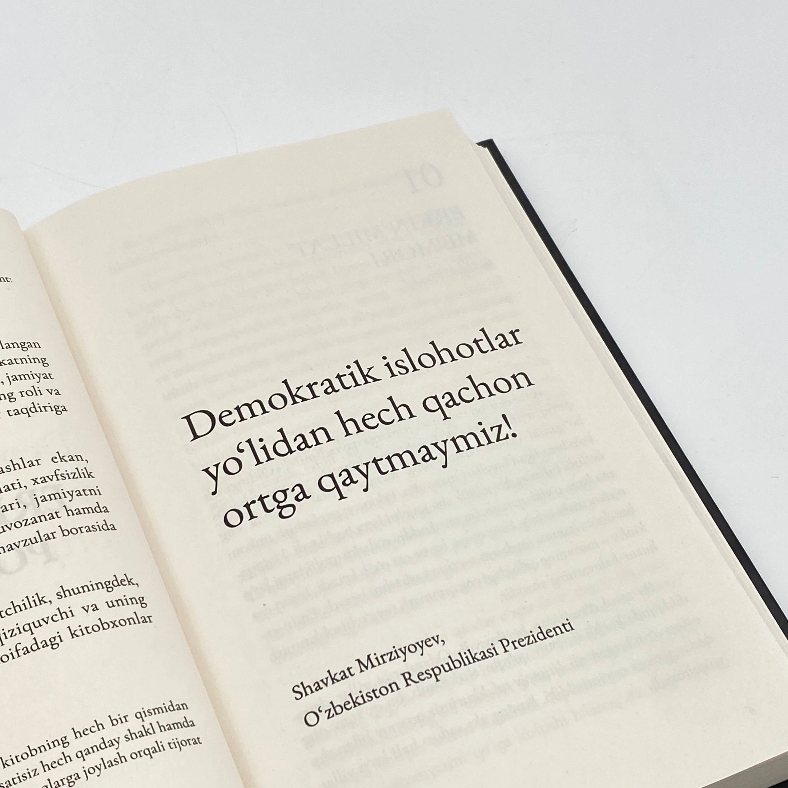 Kamoliddin Rabbimov: Erkin millat poydevori (lotin) bo'lib to'lash