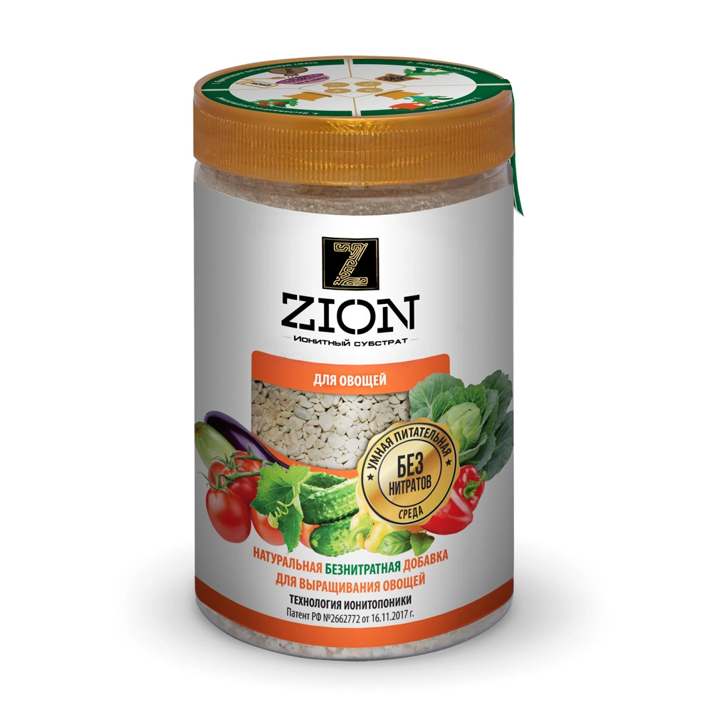 ZION sabzavotlar uchun substrat (polimer idish, 700g) - rasm №3 ZION sabzavotlar uchun substrat (polimer idish, 700g) arzon