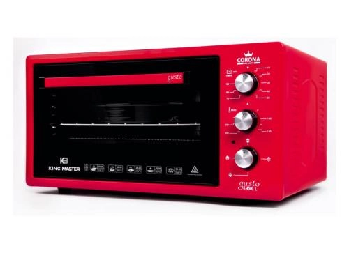 Мини-печь Itimat CORONA K-4500 CG (с грилем) Black, Gray, Red - фото №6 Мини-печь Itimat CORONA K-4500 CG (с грилем) Black, Gray, Red рассрочка