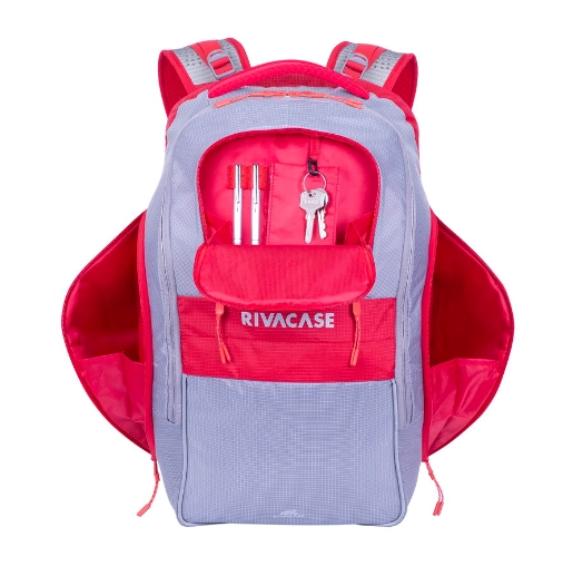 Rivacase 17.3" 5265 (kulrang, qizil, qora, ko'k) noutbuk ryukzagi O'zbekistonda