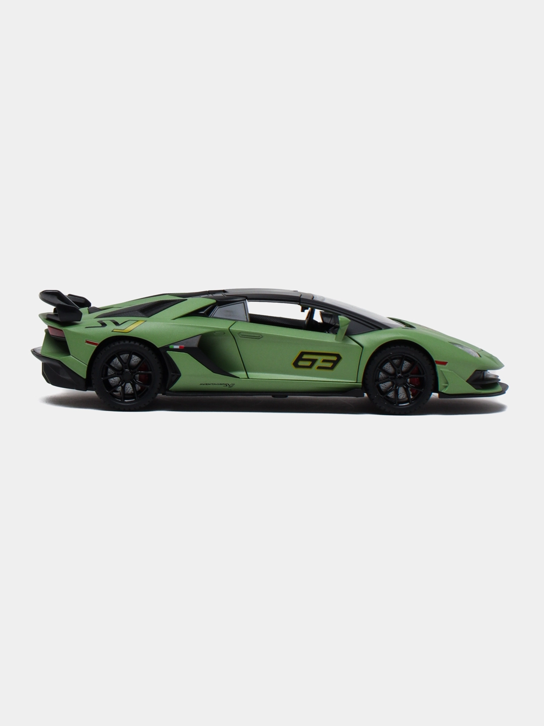Lamborghini Aventador SVJ 63 1/24 metall kolleksiya mashinasi, Green onlayn