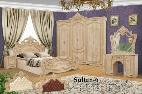 Спальный гарнитур "Sultan 6 oq" купить