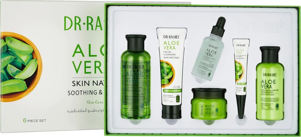Серия по уходу за кожей aloe vera soothing & moisture skin care series 6шт/комп в Узбекистане