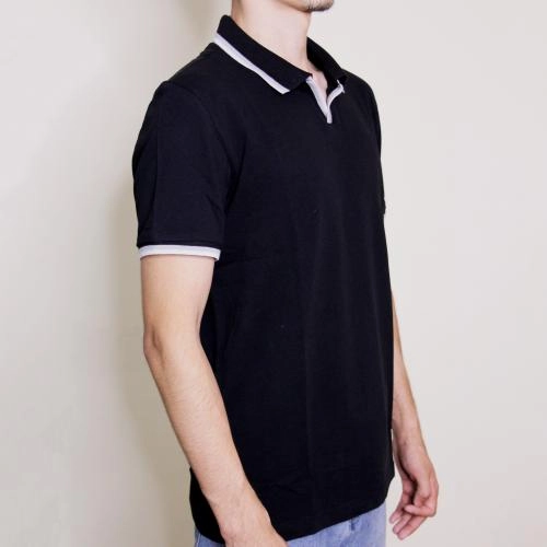 Мужская футболка-поло YSK (чёрный) купить