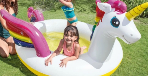 Intex 57441 "Sehrli yakkashox" bolalar shishiriladigan basseyni arzon