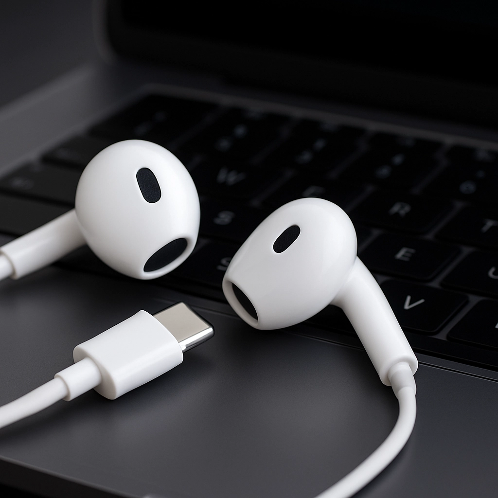 Проводные наушники Inkax AE-08 Stereo Wired Headphones Type-C недорого