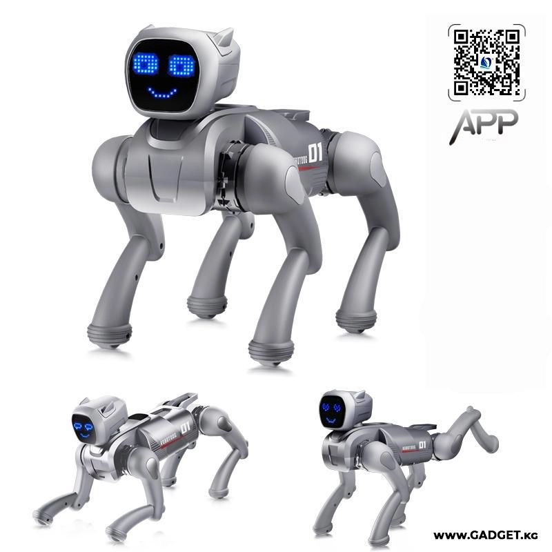 Masofadan boshqariladigan robot-it AI asosidagi bionik mexanik aqlli o&lsquo;yinchoq it NO.X1 arzon