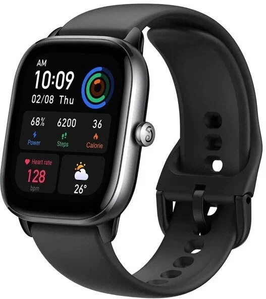 Смарт часы Amazfit GTS 4 Mini черный недорого