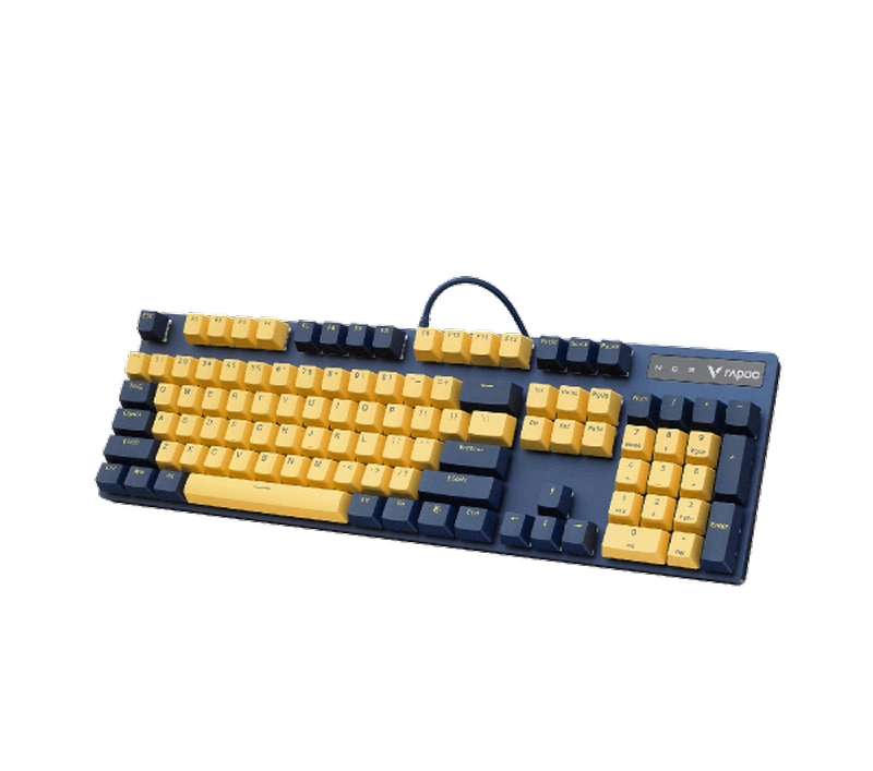 Клавиатура Rapoo V500 Pro Yellow Blue USB в Узбекистане