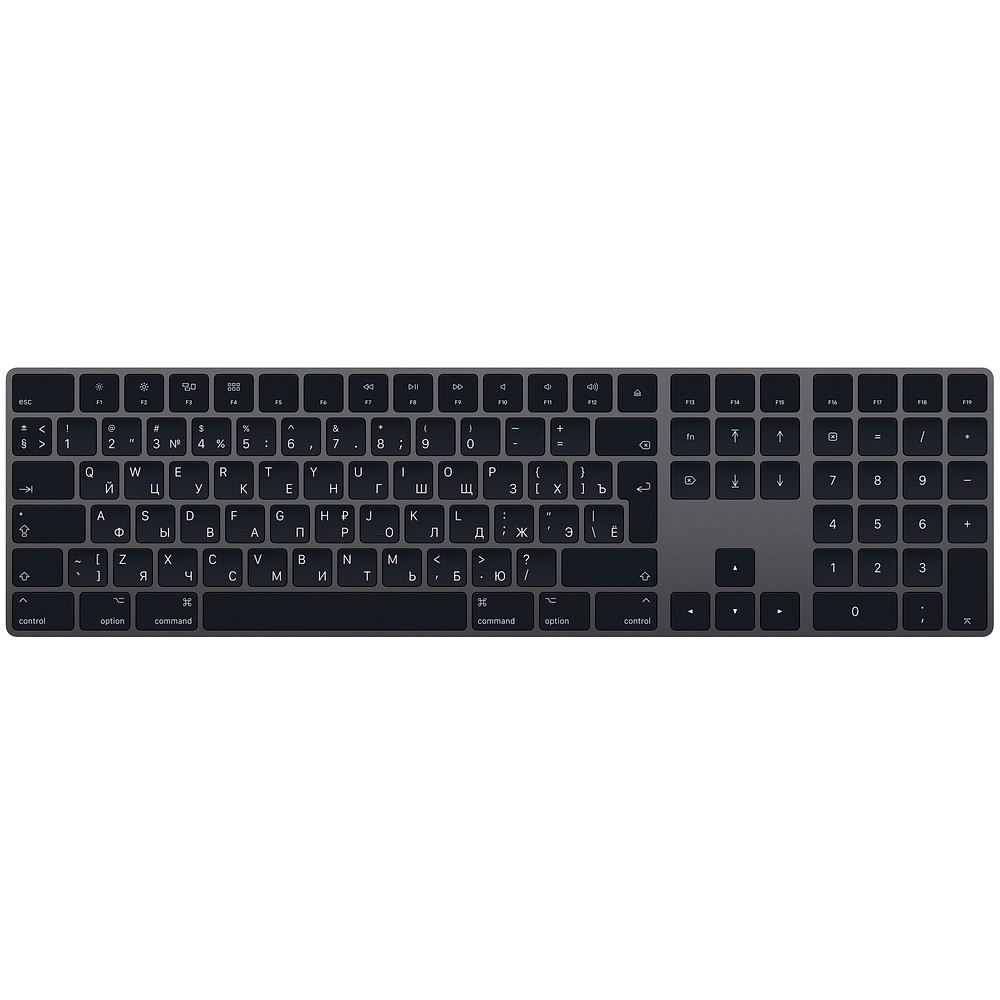 Клавиатура Apple Magic Keyboard Numeric (латинские буквы) Black купить