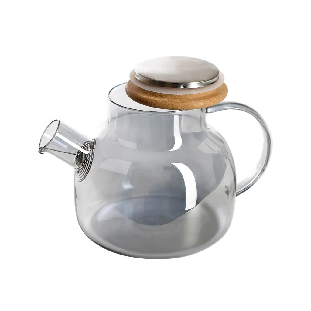 Fissman bambug qopqoqli choynagi, 1 l  shisha arzon