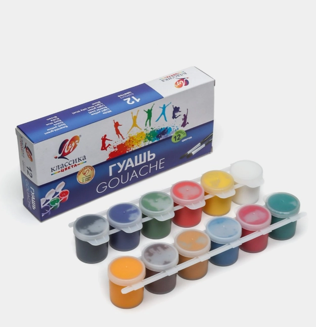 Guash Luch "Klassika" 12 ta rang sotib olish