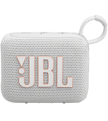 Портативная колонка JBL GO4 PORTABLE BLUETOOTH SPEAKER White купить