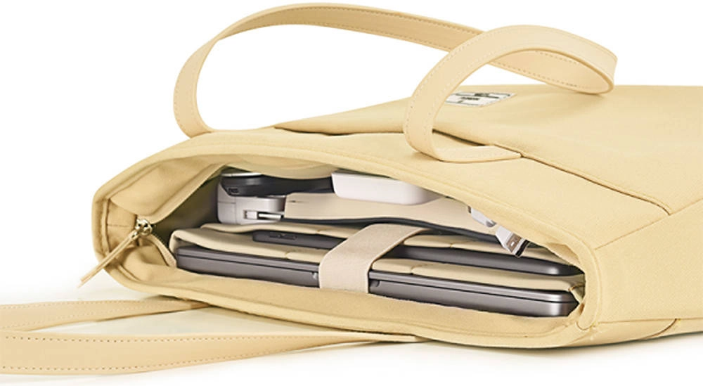 Сумка женская для ноутбука Wiwu Ora Tote 14" Бежевый онлайн