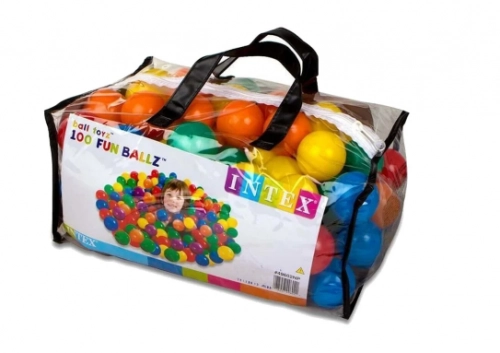 Пластиковые шарики для сухого бассейна Intex 49602 купить