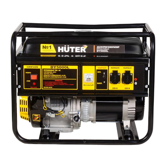 Huter DY5000L benzinli generatori sotib olish