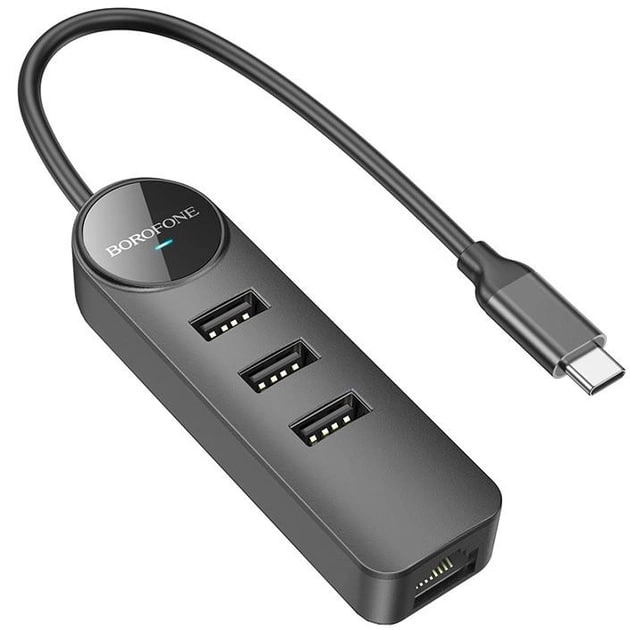 USB Borofone DH6 adapteri - rasm №2 USB Borofone DH6 adapteri sotib olish