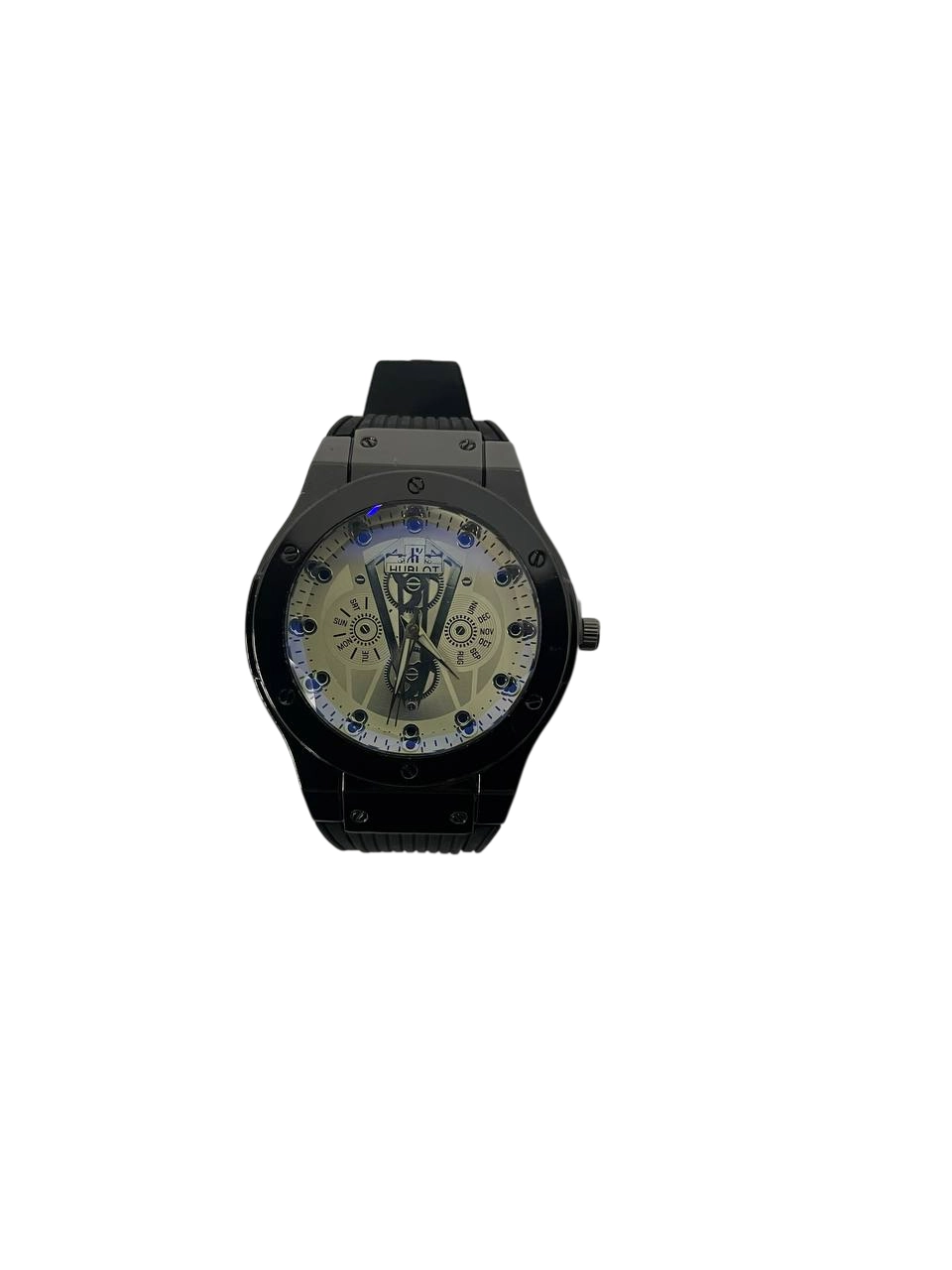 Hublot replika qora soati arzon
