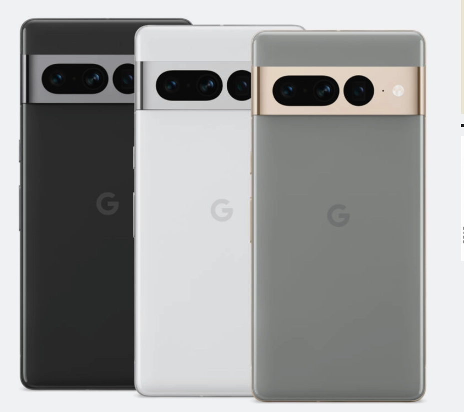 Смартфон Google Pixel 7 Pro 12/256GB Сloudy White - фото №3 Смартфон Google Pixel 7 Pro 12/256GB Сloudy White недорого