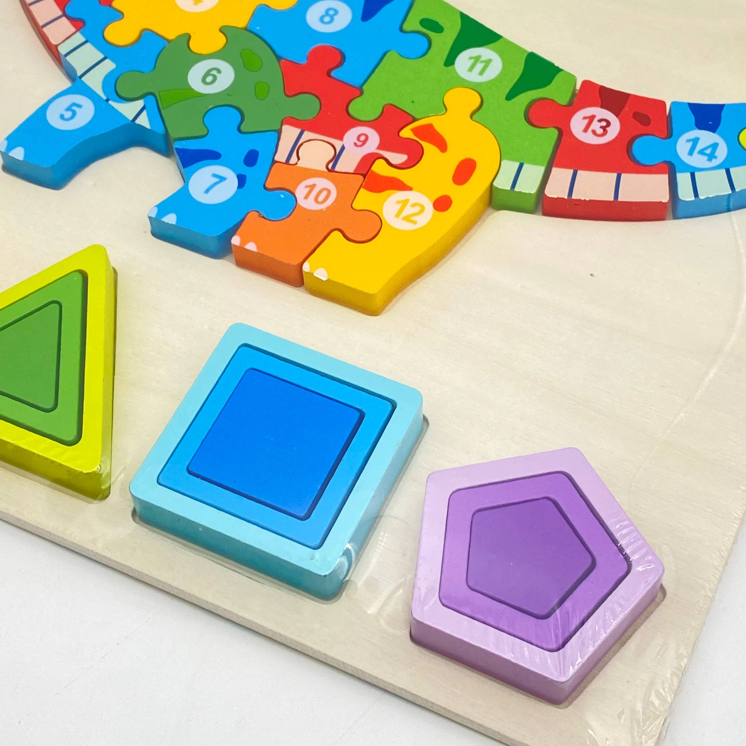 Taxta pazl: Raqamlar va shakllar O'zbekistonda